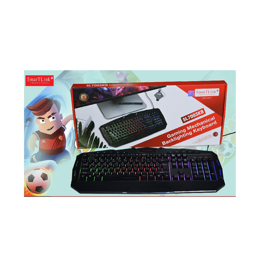 قيمنق كيبورد  سمارت لينك 7003 مزودة بمنفذ USB