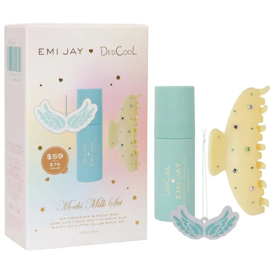 Emi Jay x Dedcool Mochi Milk Aura Hair + Body Mist Gift Set