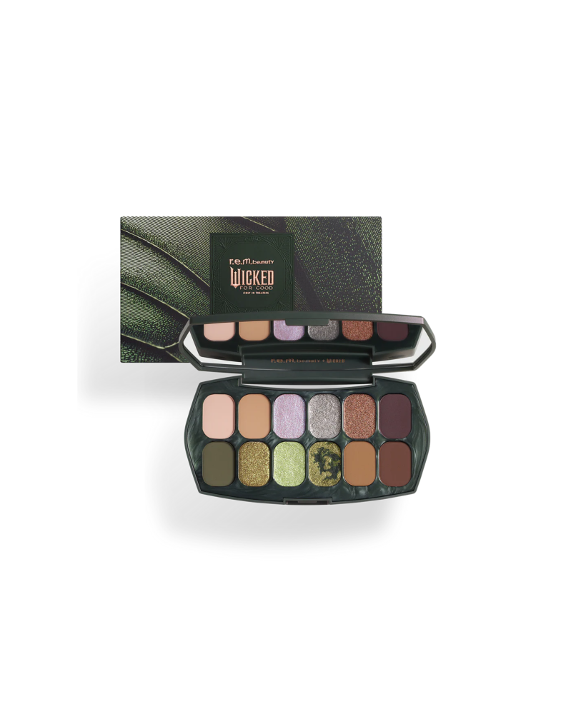 r.e.m. beauty x Wicked: For Good Ozian Forest Eyeshadow Palette