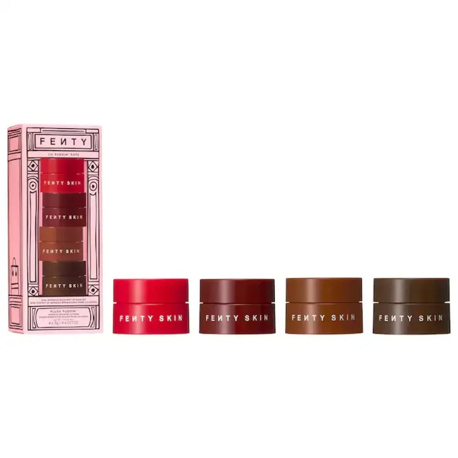 Fenty Beauty by Rihanna  Lil Puddin' Pots Mini Intensive Recovery Lip Mask Set