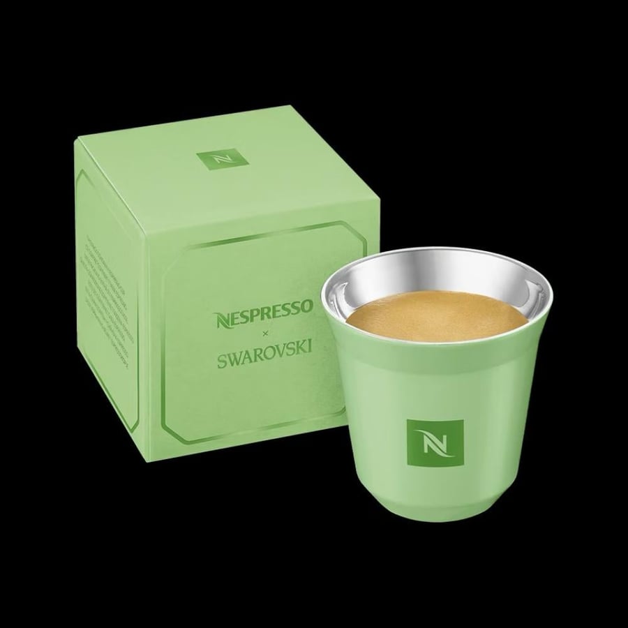 Nespresso x Swarovski Espresso & Lungo Cup Set