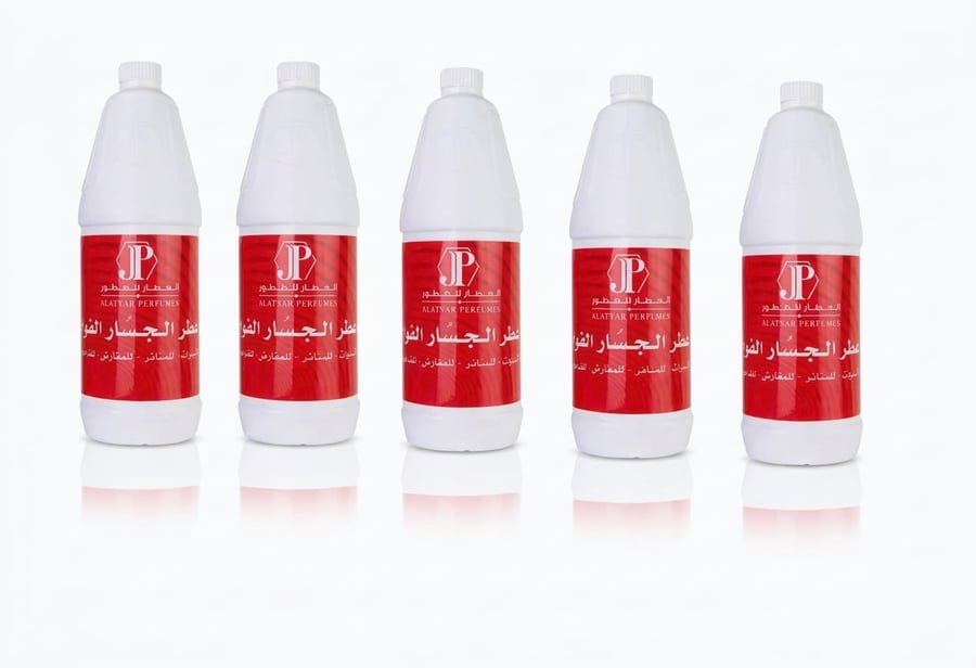 معطر الجسار الفواح اخمر 500 مل 5 عبوات
