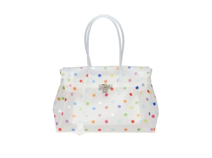 شنطة Polka Dots الشفافة