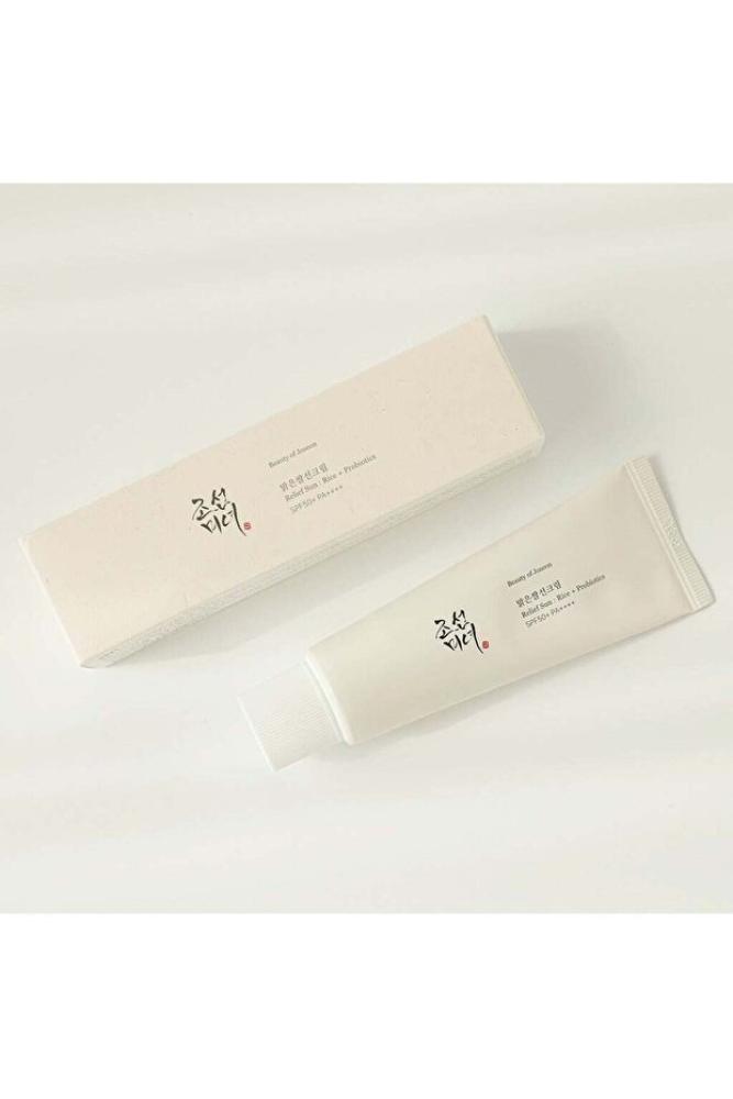 Beauty of Joseon واقي شمس عضوي Relief Sun مع الأرز والبروبيوتيك SPF50+ وPA++++ 50 مل