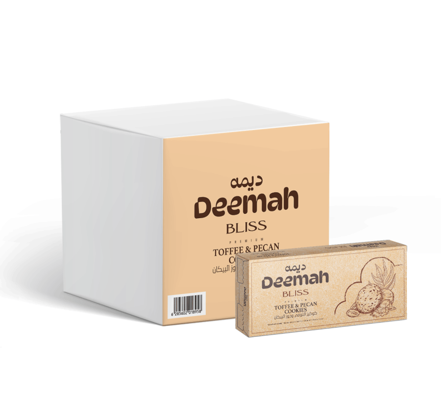 DEEMAH TOFFEE PECAN COOKIS 1X12X85G