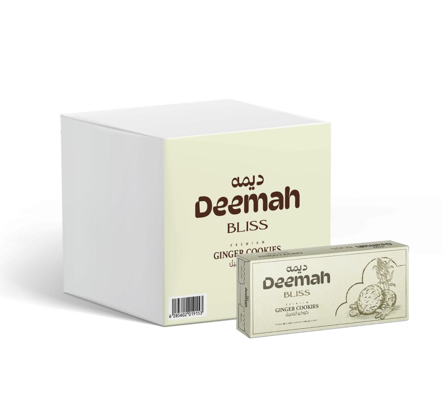DEEMAH GINGER COOKIES 1X12X85G