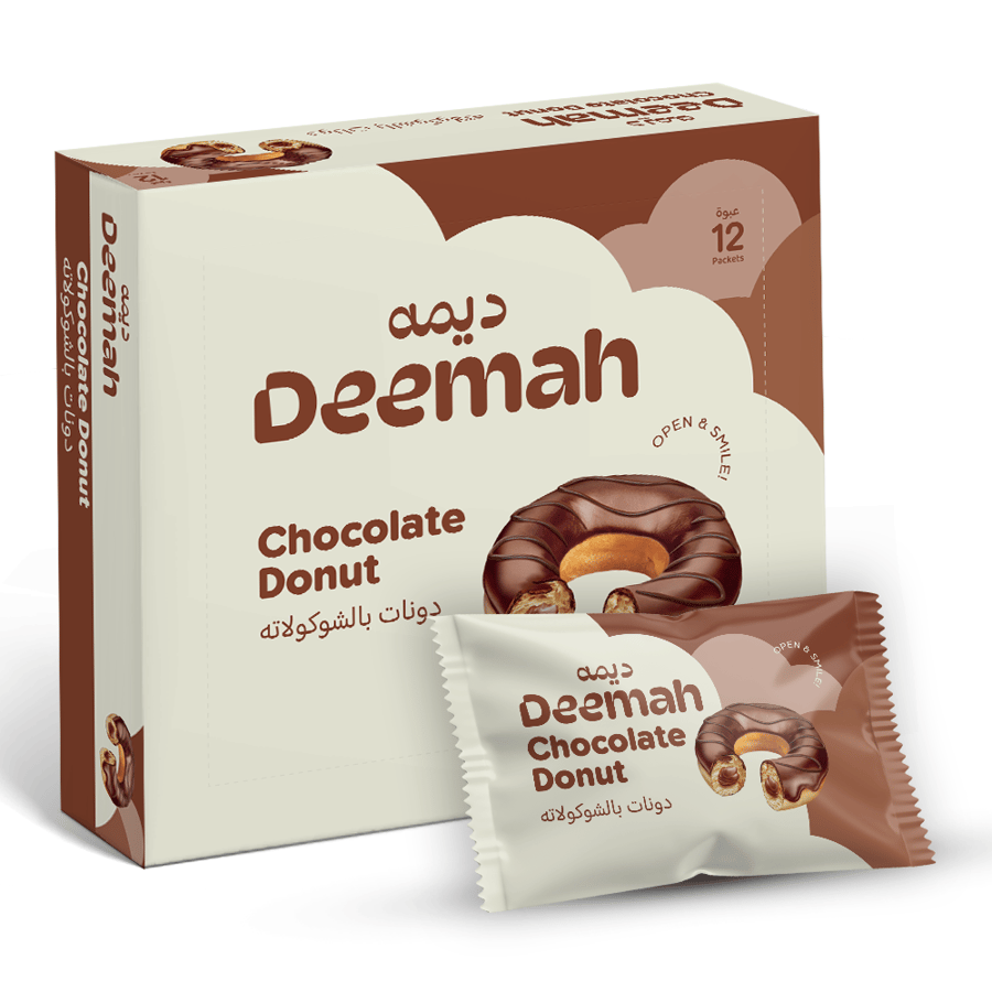 DEEMAH DONUT CAKE CHOCO 1X12X40G