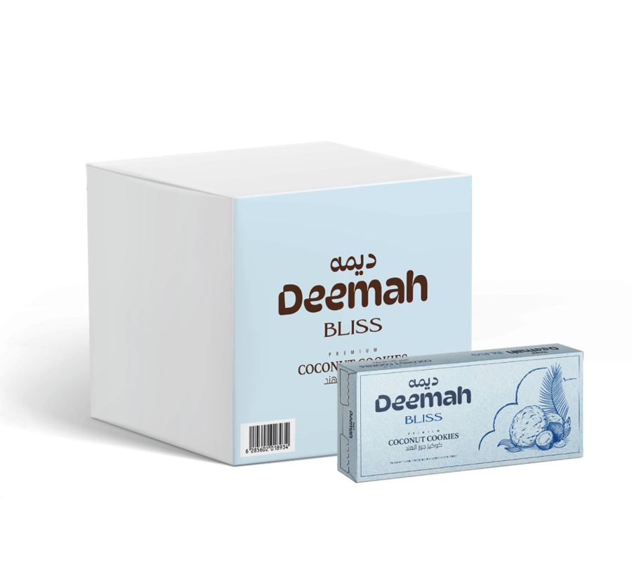 DEEMAH COCONUT COOKIES 1X12X85G