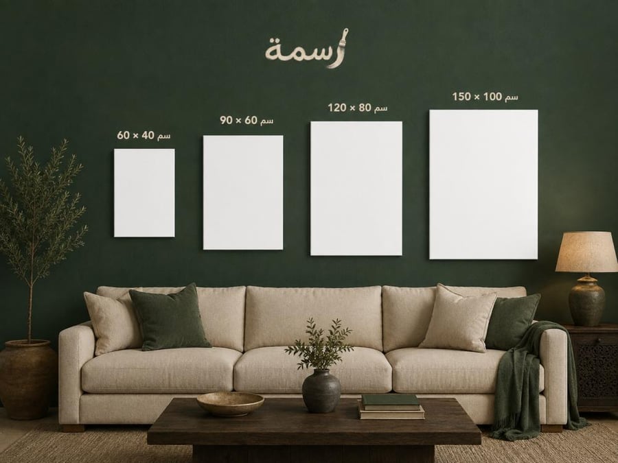 لوحة كانفس خيل عربي أسود فخم