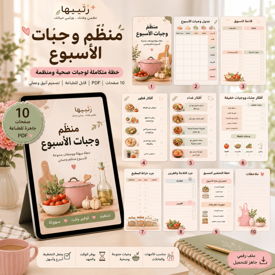 منظم وجبات