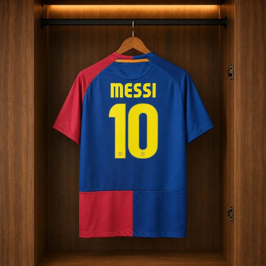 تيشيرت برشلونة نسخة نهائي دوري ابطال اوروبا 2008-2009 ميسي