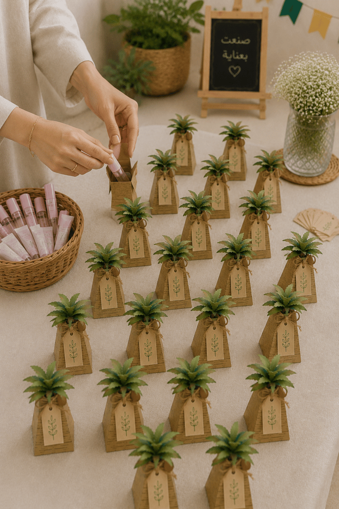 The traditional palm box