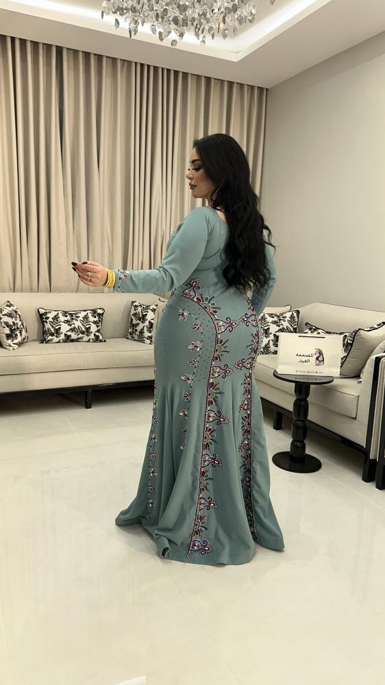 فستان تيفاني كريب اصلي شك