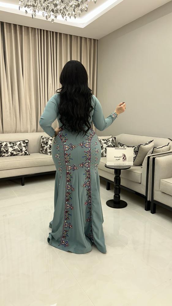 فستان تيفاني كريب اصلي شك