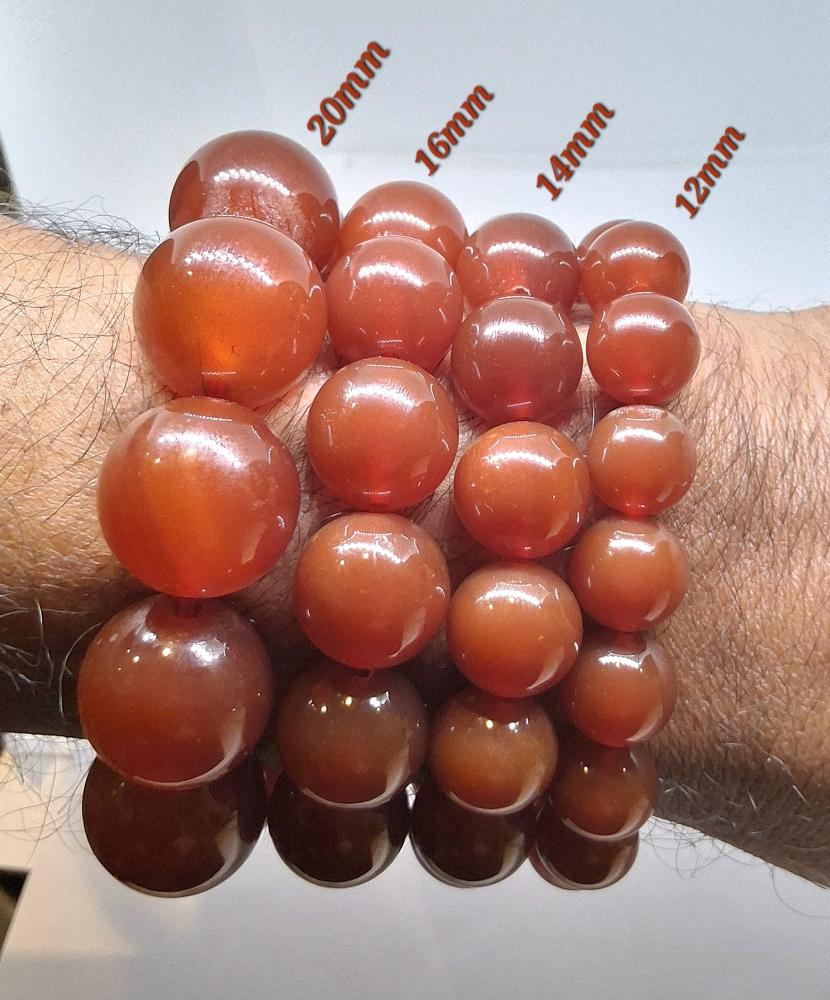 حجر الكارنيليان مقاسات كبيرة