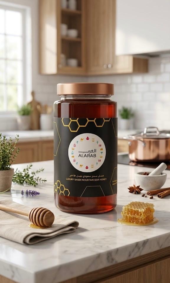 عسل سدر سعودي جبلي فاخر 1000g
