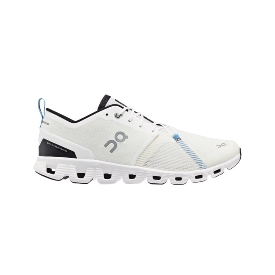 on running Cloud X 3 Shift 'Undyed White Black