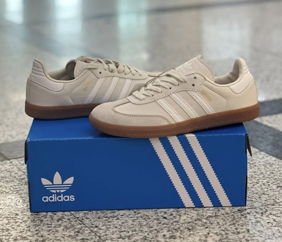 Adidas Samba OG "Beige/White
