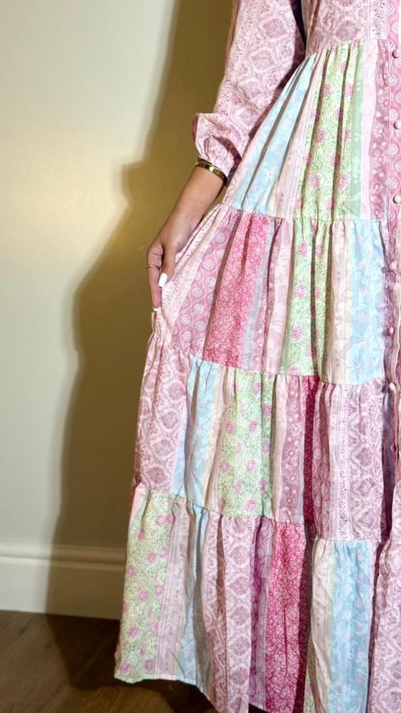 Girls' elegant thobe - Dar Al-Jawhara
