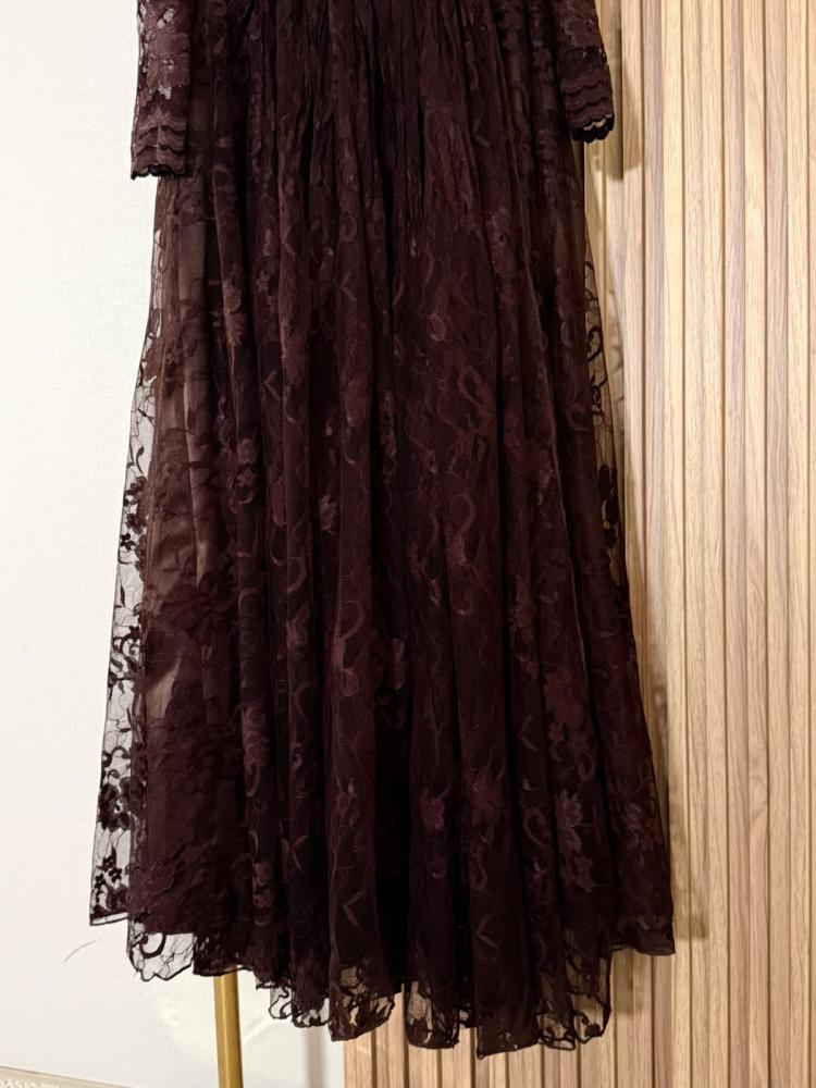 Leora brown dress