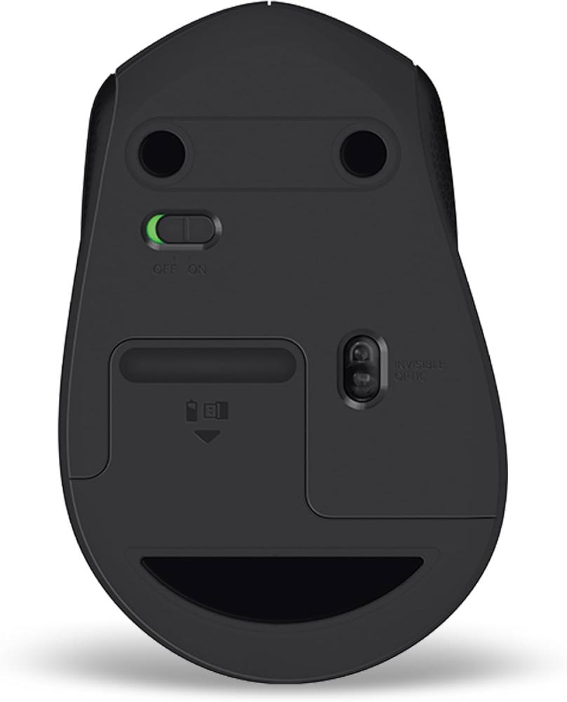 لوجيتك M330 SILENT PLUS ماوس صامتة سلكية ، 2.4 غيغاهرتزمع مستقبل نانو يواس بي 1000 نقطة في البوصة تت