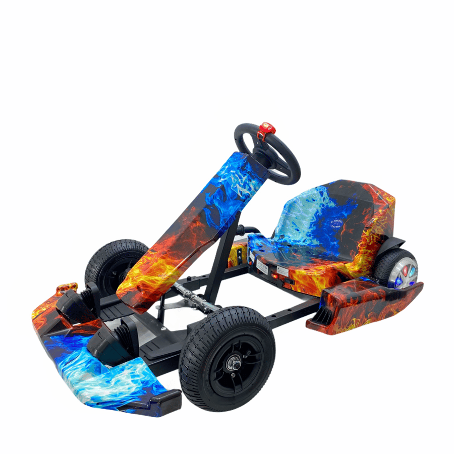 Electric drifting racing car for riding