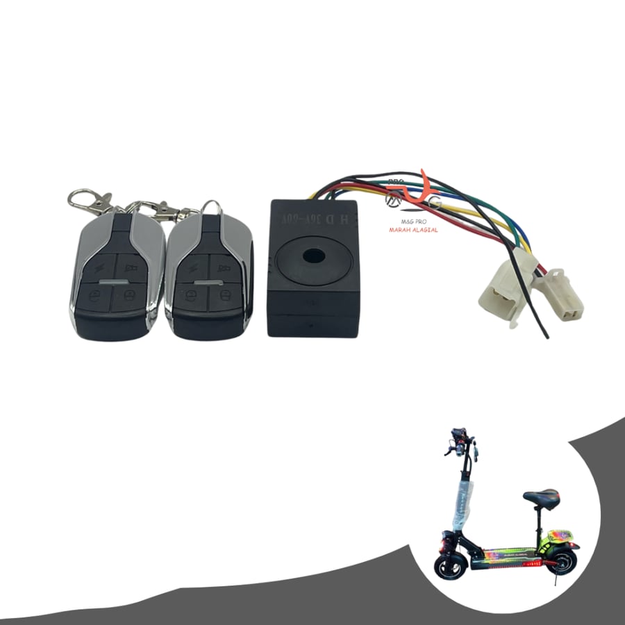 Remote control with alarm security system for theft electric scooter the beast M4B- 1000W 48V