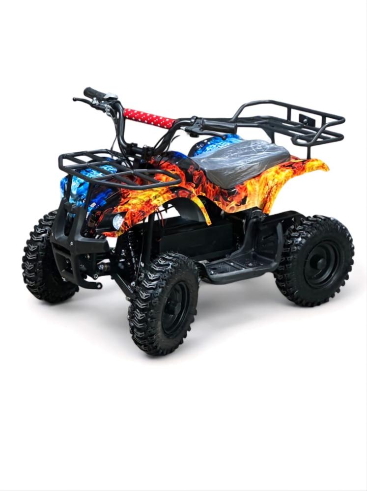 Electric four-wheel motorcycle for children