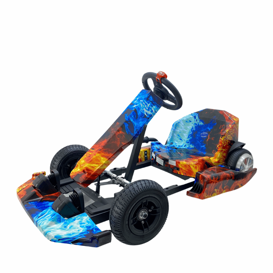 Electric drifting racing car for riding