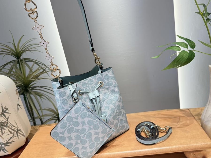 حقيبة كوتش سماوي Coach bag