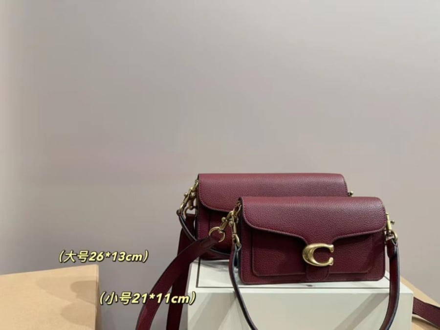 Burgundy Coach Tabi