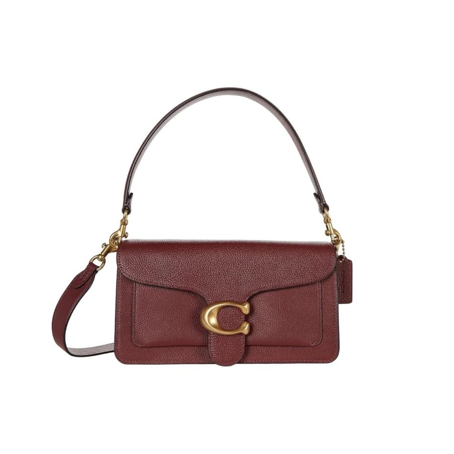 Burgundy Coach Tabi
