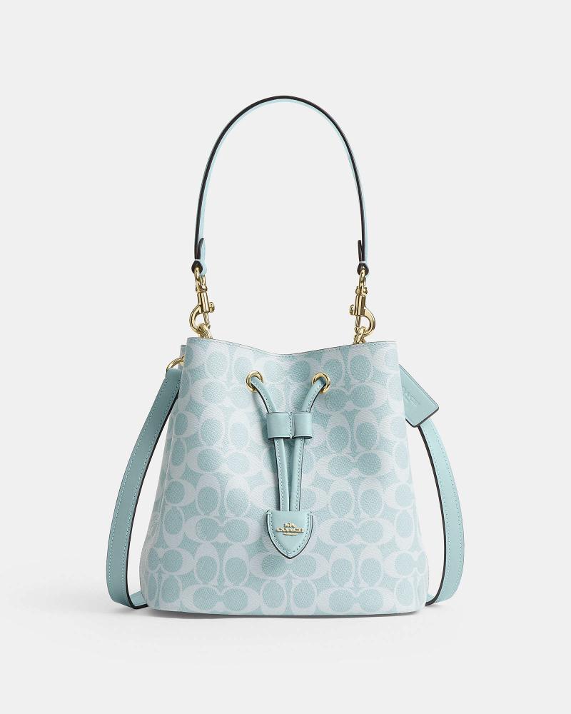 حقيبة كوتش سماوي Coach bag
