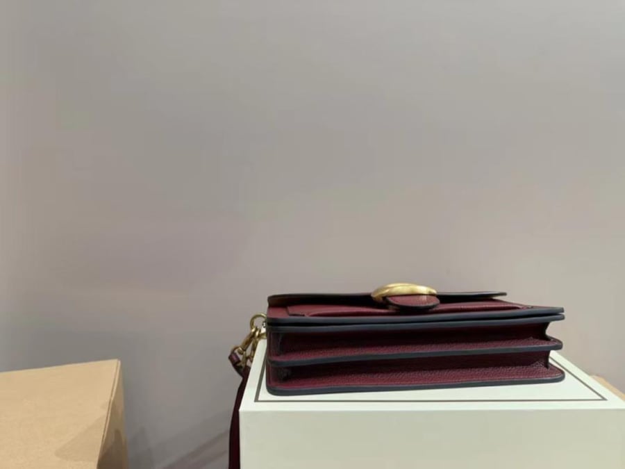 Burgundy Coach Tabi
