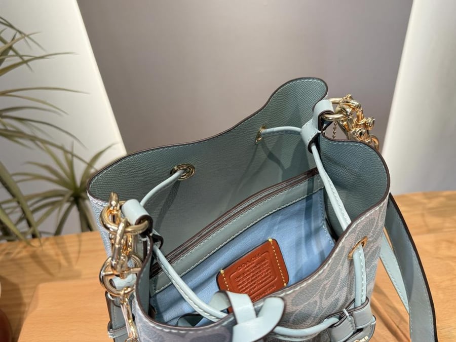 حقيبة كوتش سماوي Coach bag
