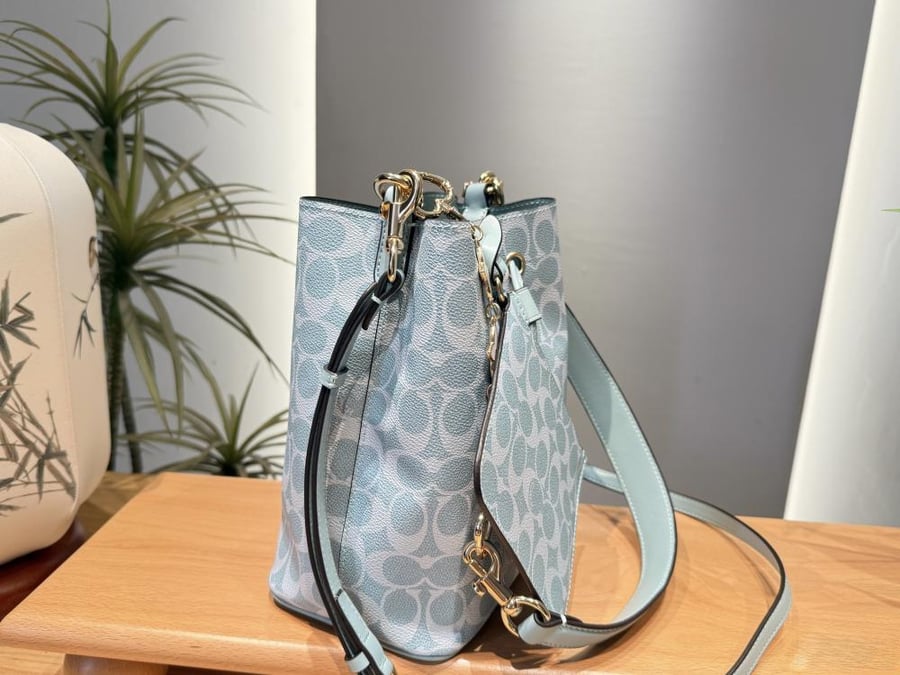 حقيبة كوتش سماوي Coach bag
