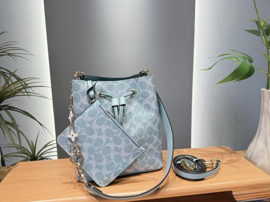 حقيبة كوتش سماوي Coach bag