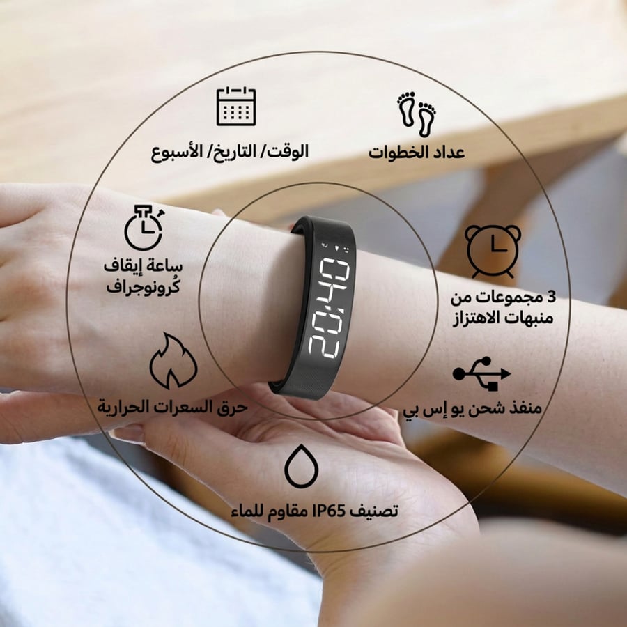 سوار ذكي متعدد الوظائف