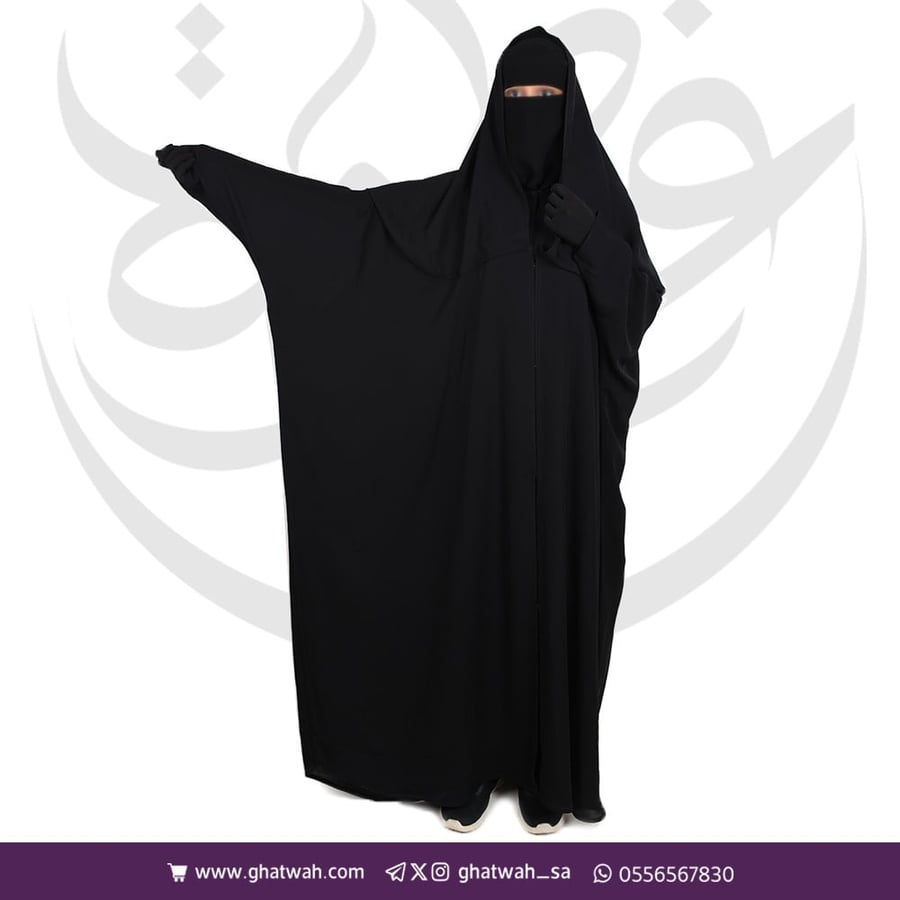 عباية القبوع (كتف راس ) زرار من الأمام