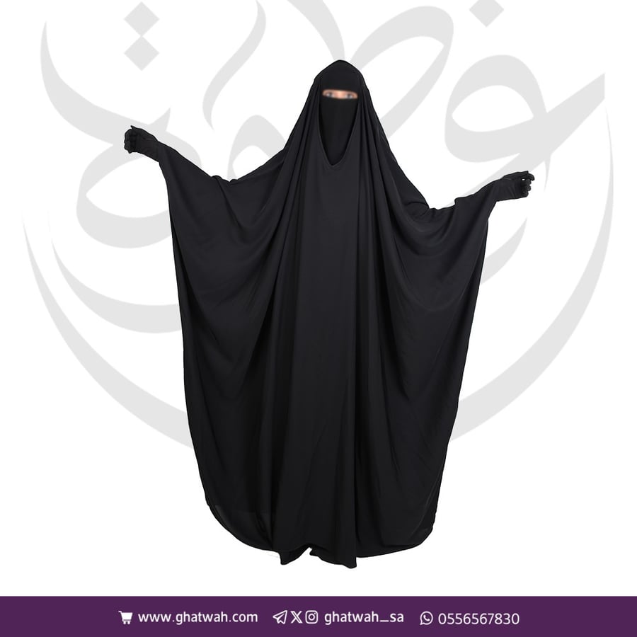 عباية راس اصبع مسكرة