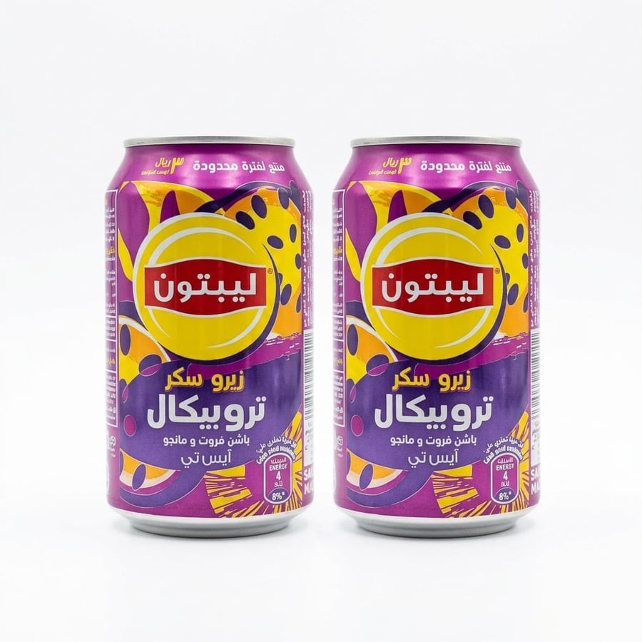ايس تي ليبتون تروبيكال زيرو سكر 320 مل