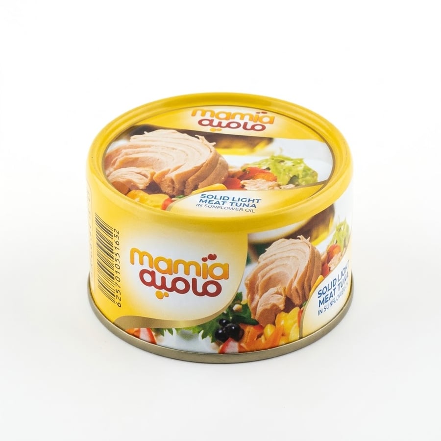 مامية تونة خفيف بزيت دوار الشمس 95 جم