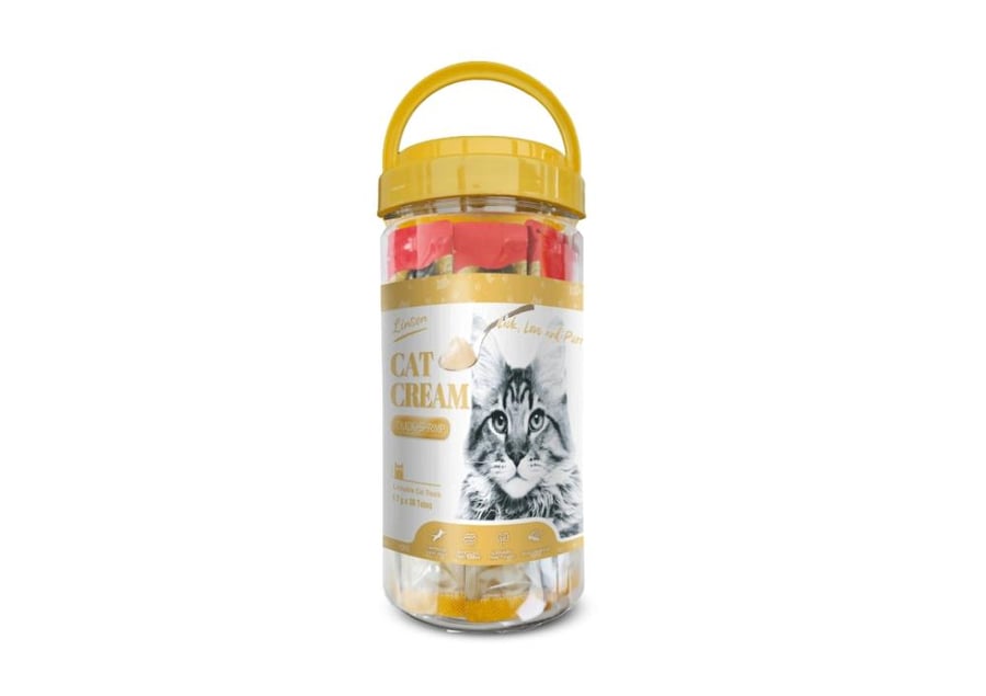 Linsen rewards generous for cats with duck and shrimp package