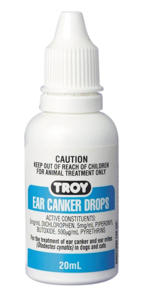 قطرة علاج عث الأذن – Troy Ear Canker