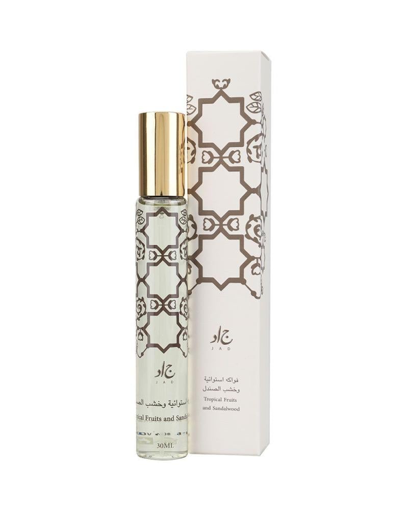 عطر فواكه استوائية وخشب الصندل