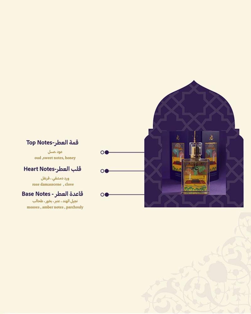 عطر المنمنمات بمزيج العسل والباتشولي