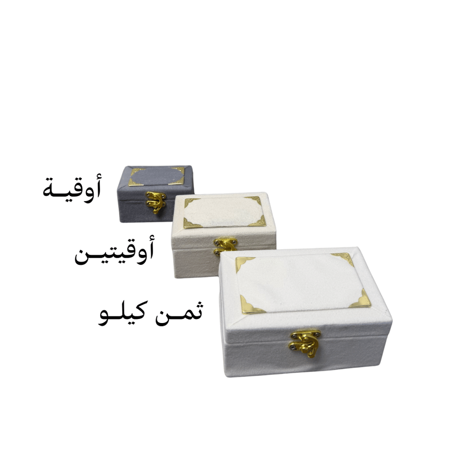 صناديق  عود مخمل
