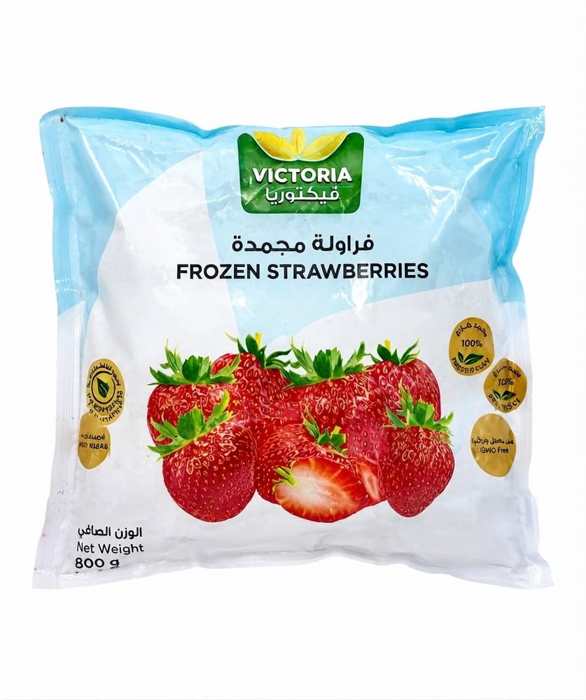 فراولة مجمدة فكتوريا