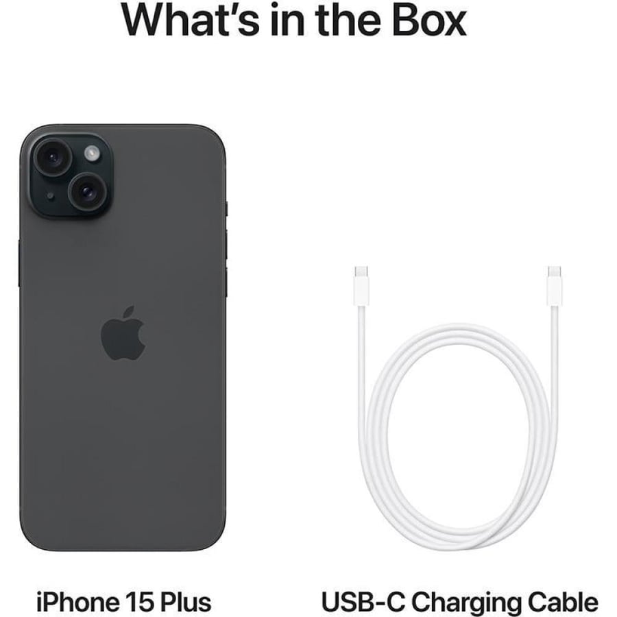Apple - iPhone 15 Plus Black
