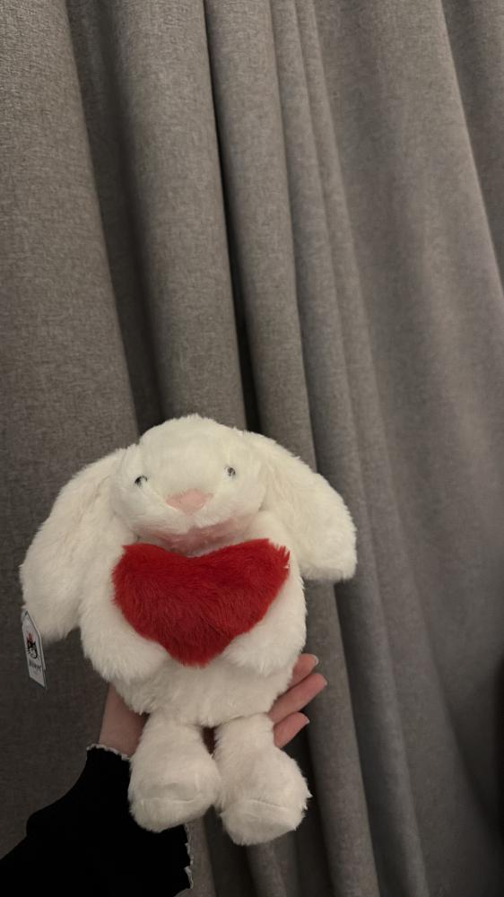 JELLYCAT LONDON دبدوب قلب